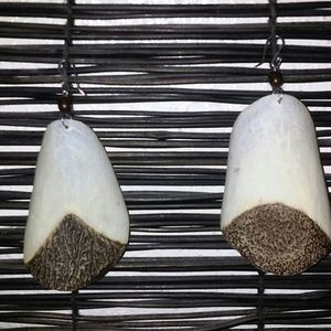 Capiz Shell Earrings (unique)